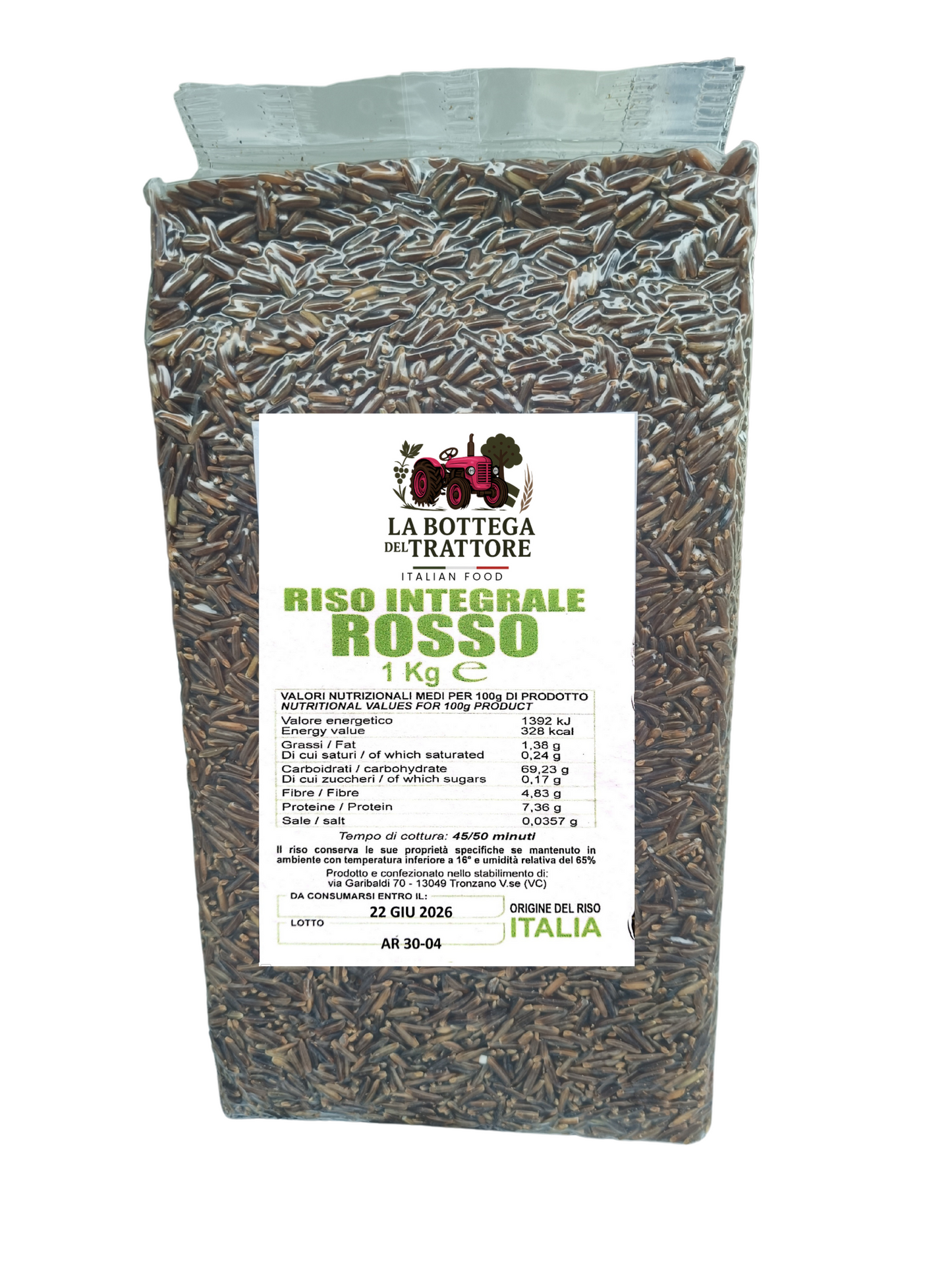 Riso Integrale Rosso